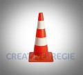 Photo de Petit cônes de signalisation 50cm  (lot de 10)
