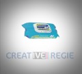 Lingettes nettoyante anti-batérienne