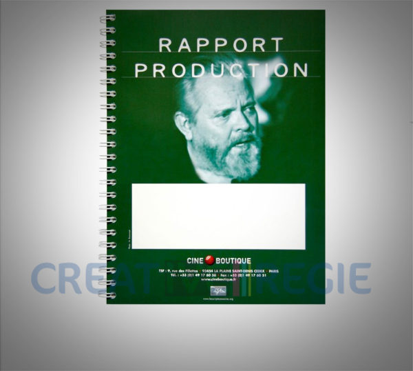Photo de Rapport production 50 pages 2 feuillets blancs