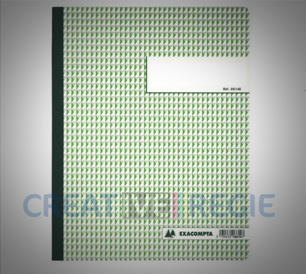 Photo de Cahier mouchard manifold quadrillé autocopiant